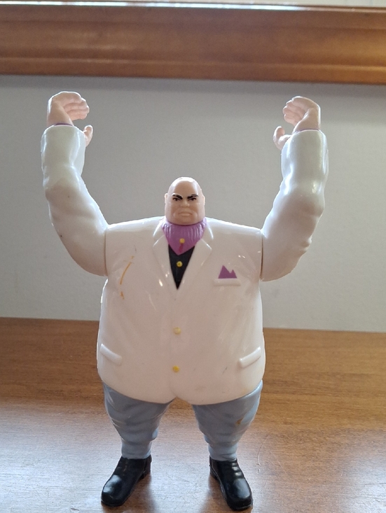 Spidermans White Suit Villain King Pin Fisk Wilson Bl Wht And Prpl
